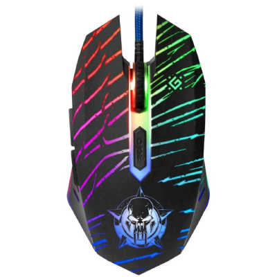 Мышь проводная игровая оптическая Defender DARK AGENT GM-590L, 5кнопок,12800dpi