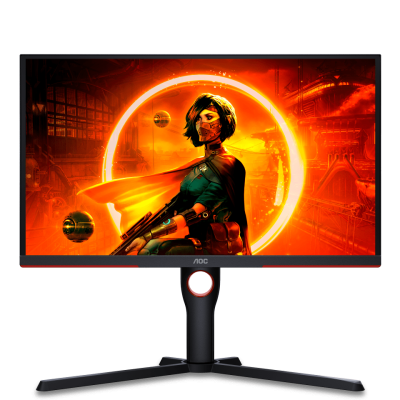 Монитор Игровой 24,5&quot; AOC 25G3ZM/BK VA 1920x1080 240Hz 1ms 300cdm 3000:1 2xHDMI DP Черный