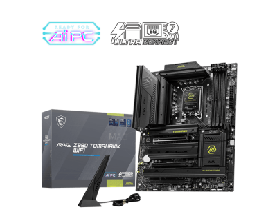 Материнская плата MSI MAG Z890 TOMAHAWK WIFI LGA1851 4xDDR5 6xSATA3 RAID 4M.2 HDMI DP ATX