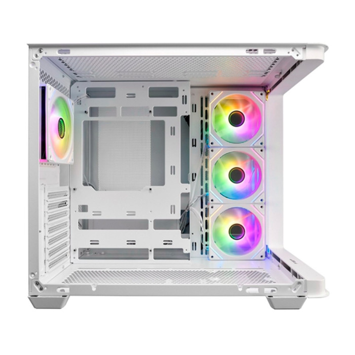 Case ATX midi tower FSP M580-WA, (без БП), WHITE