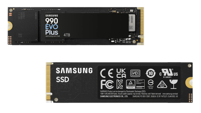 Твердотельный накопитель 4000Gb SSD Samsung 990 EVO PLUS M.2 PCIe 4.0/5.0 R7250/W6300 MZ-V9S4T0BW