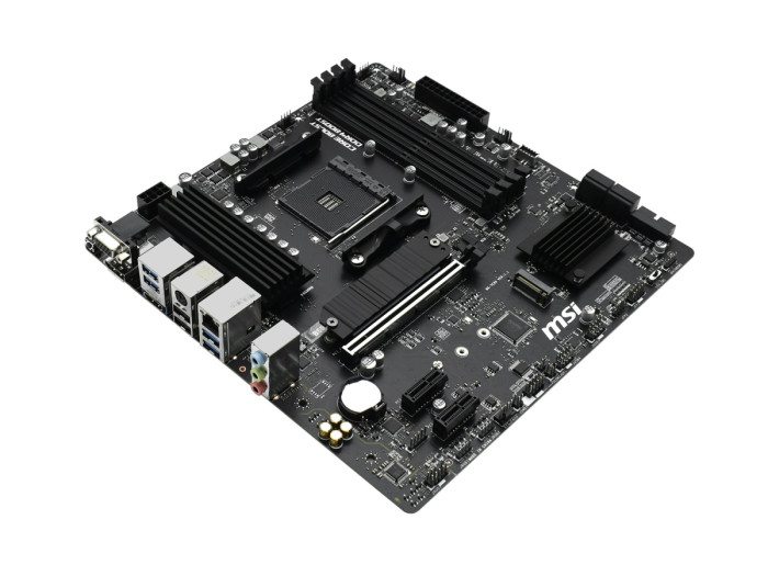 MB Socket AM4, MATX, AMD B550 (DP+HDMI+VGA) MSI B550M PRO-VDH, 4DDR4, PCIx16, 2PCIx1