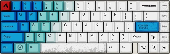 Клавиатура Varmilo Summit Muse 65 Gateron Varmilo Magnet White switch