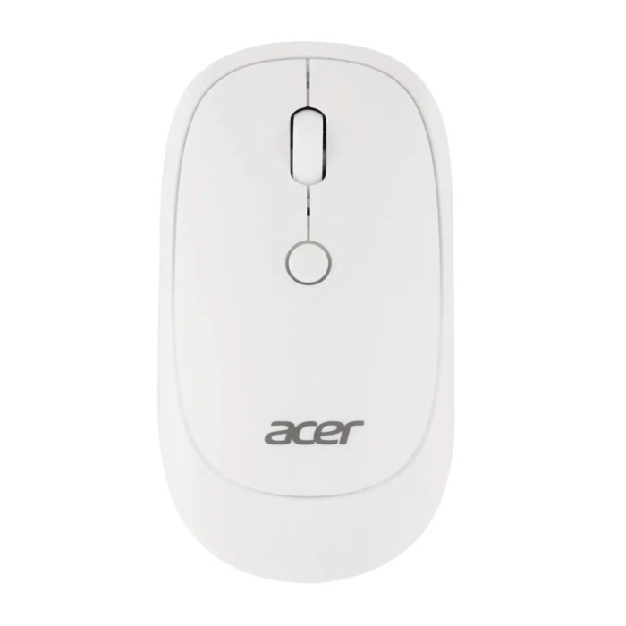 Mouse Acer OMR138, Wireless, Optical 1600 dpi, 1AAA, USB, White