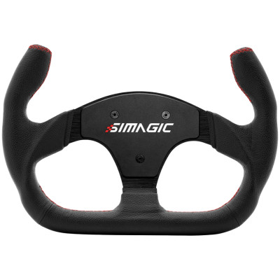 C-Shaped Steering wheel without HUB | 325mm | Leather