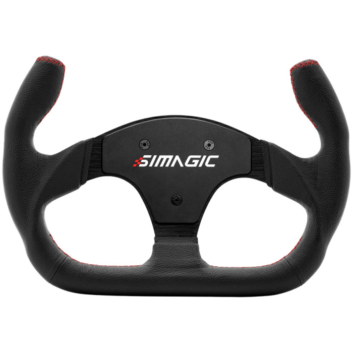 C-Shaped Steering wheel without HUB | 325mm | Leather