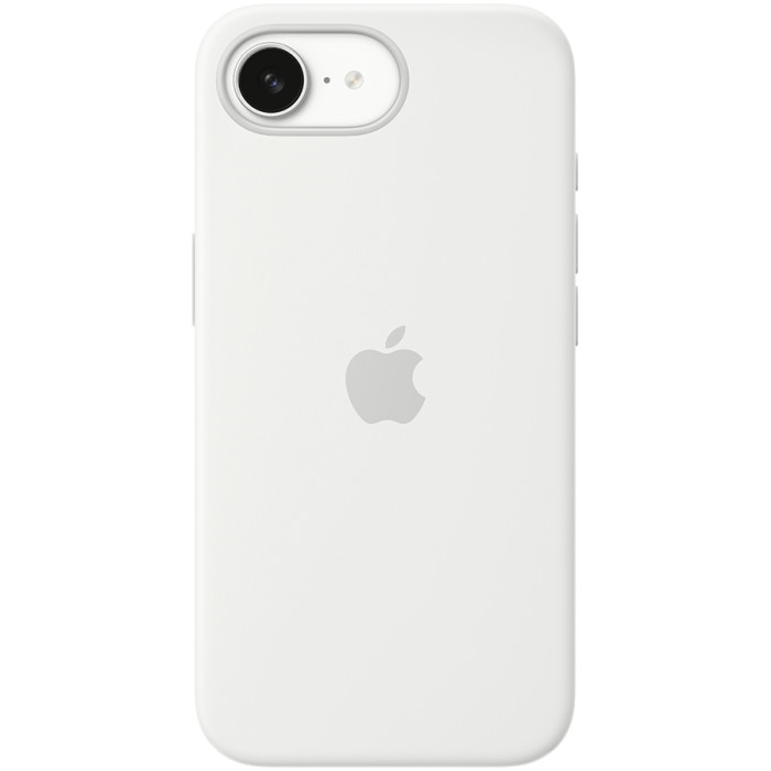 iPhone 16e Silicone Case – White