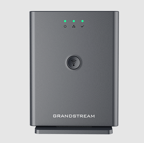 Grandstream DP755 DECT VoIP Base Station, 20 SIP accounts, 20 lines,1x Ethernet 10/100 PoE, 5V/1A Micro-USB PSU