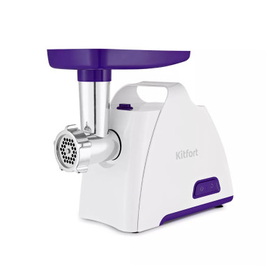 Мясорубка КТ-2112-1 бело-синяя