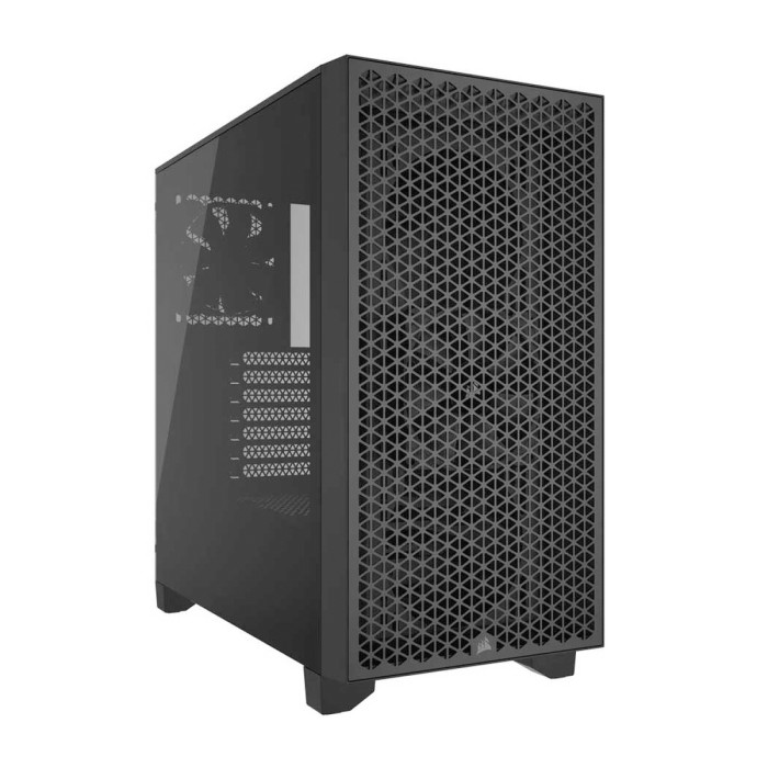 Case ATX midi tower Corsair, 3000D Airflow, CC-9011251-WW(без БП), black