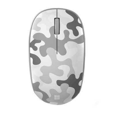 Mouse Microsoft Camo SE [8KX-00007], Wireless Optical Mouse, white camo