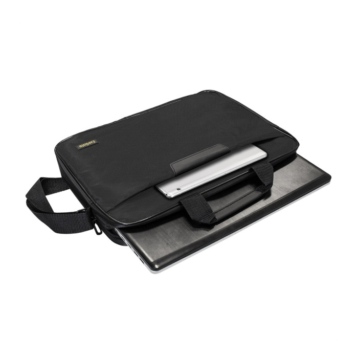 Сумка для ноутбука ExeGate Office F1595, EX264610RUS, up to 15.6", black