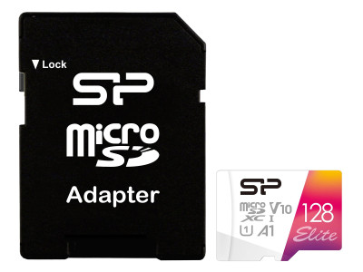 MemoryCard microSDXC 128GB, Silicon Power SP128GBSTXBV1V20SP, Class 10, +adapter