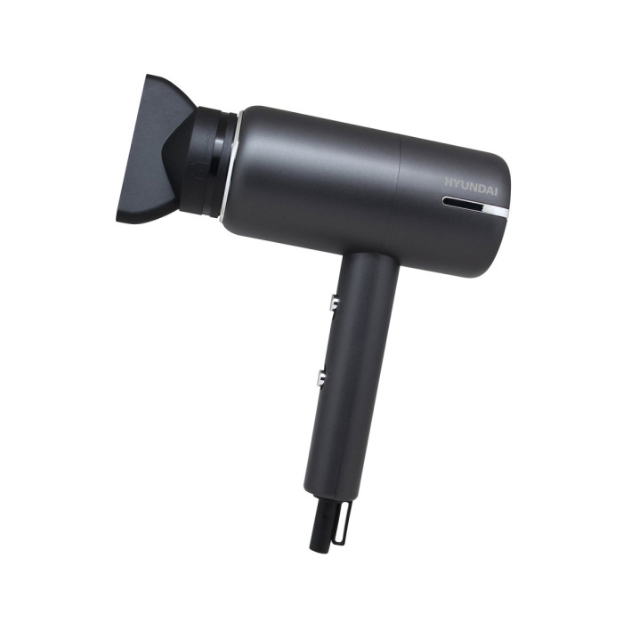 Фен Hyundai H-HDI0777 1500Вт черный/хром