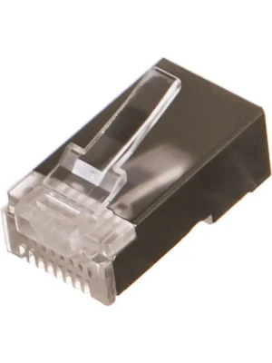 Коннектор RJ-45 Cablexpert PLUG5SP/10, Cat.5, UTP, (в пакете 10 штук), экранированные