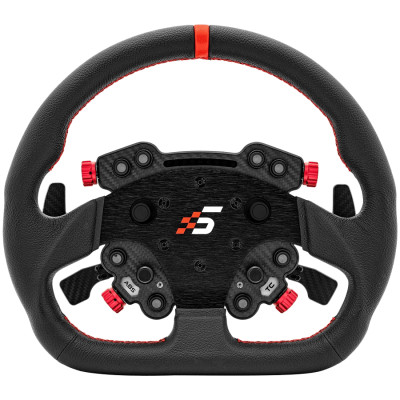 GT1 D Steering Wheel with GT Pro Hub(K)| Shifter &amp; Clutch Paddles | Leather