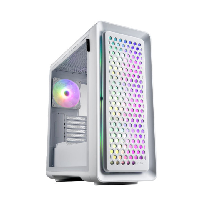 Case E-ATX ultra tower FSP CUT593A-W, (без БП), WHITE