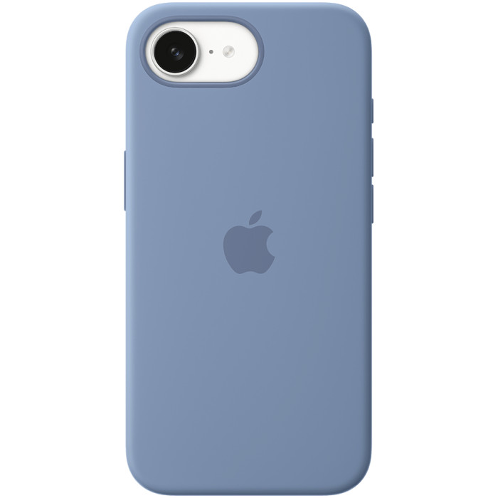 iPhone 16e Silicone Case – Winter Blue