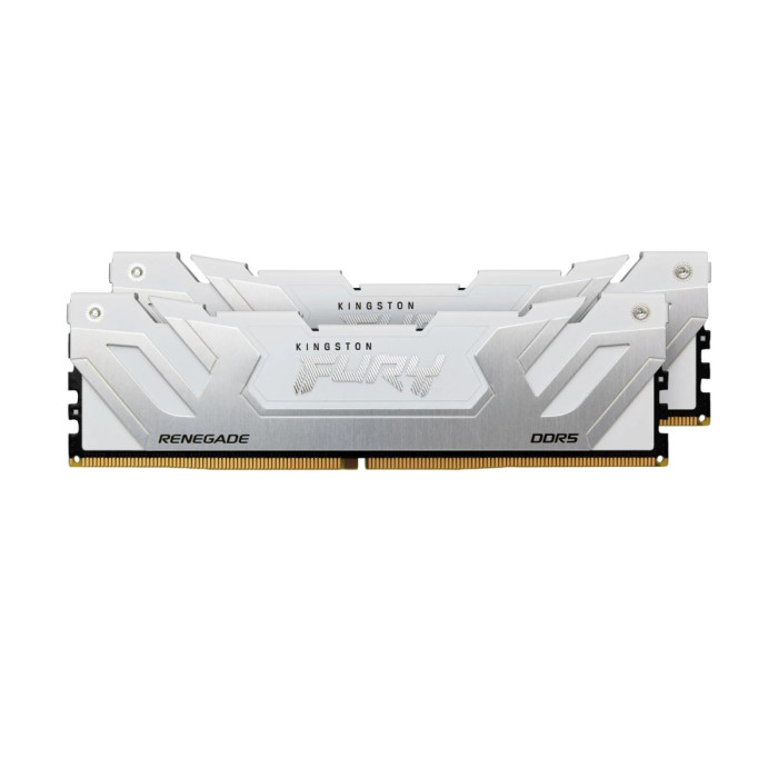 CU-DIMM DDR5 48 GB kit <8800MHz> Kingston Fury Renegade KF588CU42RWK2-48, (2x24G), CL42, white
