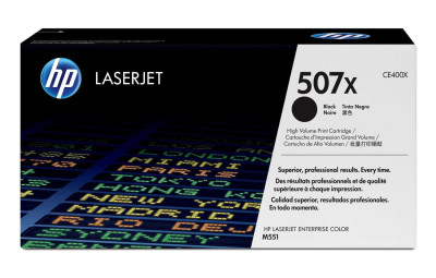 Картридж HP 507X Black LaserJet Toner Cartridge для HP Color LaserJet MFP M570/M551/M575