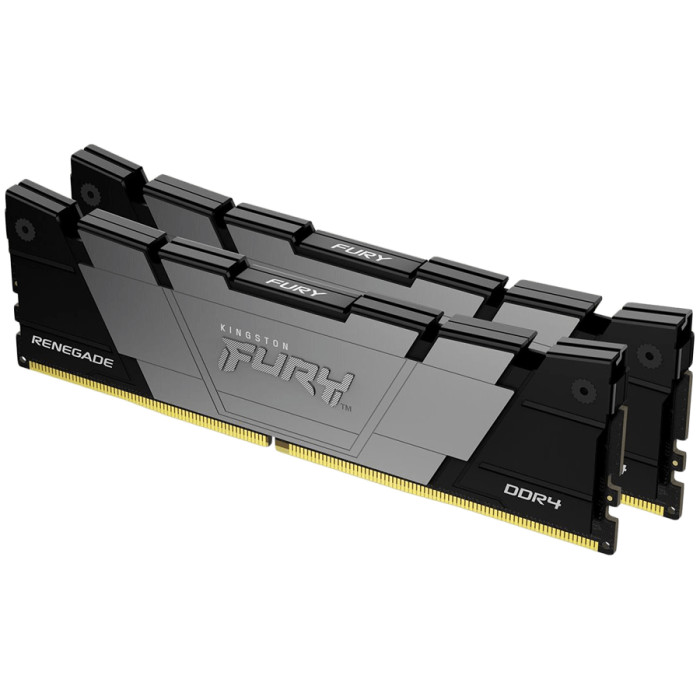 Kingston 16GB 3200MT/s DDR4 CL16 DIMM (Kit of 2) FURY Renegade Black