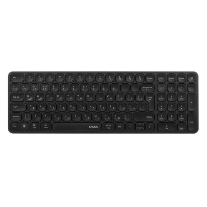 KeyBoard  USB, Rapoo E9310M, wireless, ultra slim, dark grey