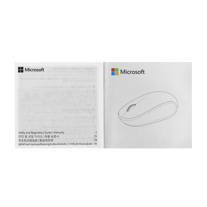 Mouse Microsoft Camo SE [8KX-00019], Wireless Optical Mouse, blue camo