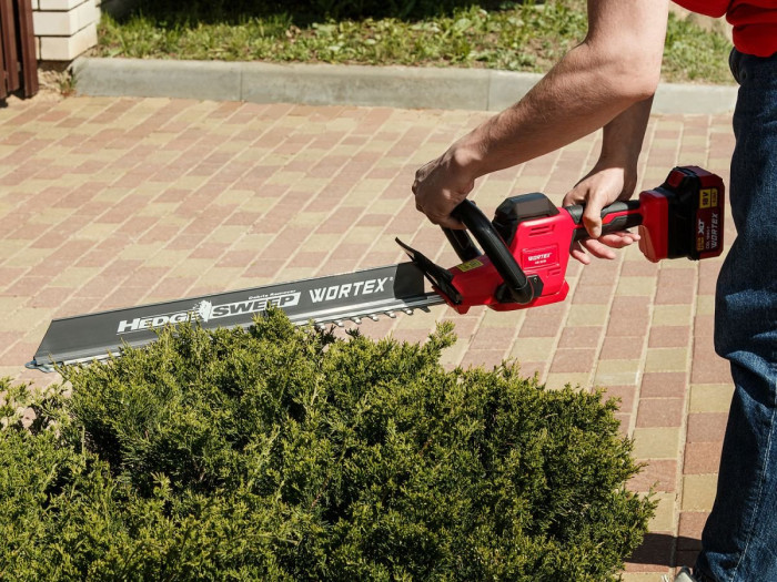 Аккум. кусторез WORTEX DB 5018 ALL1 XLT SET с акб и зу, 18В, 500 мм, шаг 17 мм