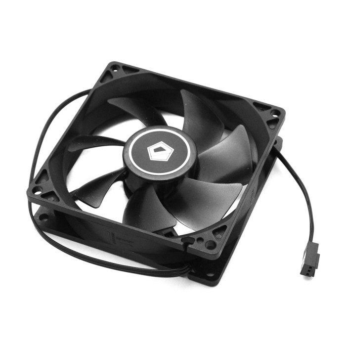 Fan for case, 9cm, ID-Cooling, NO-9225-SD, 1500rpm, 28.5CFM, 20dBA, black, 3pin