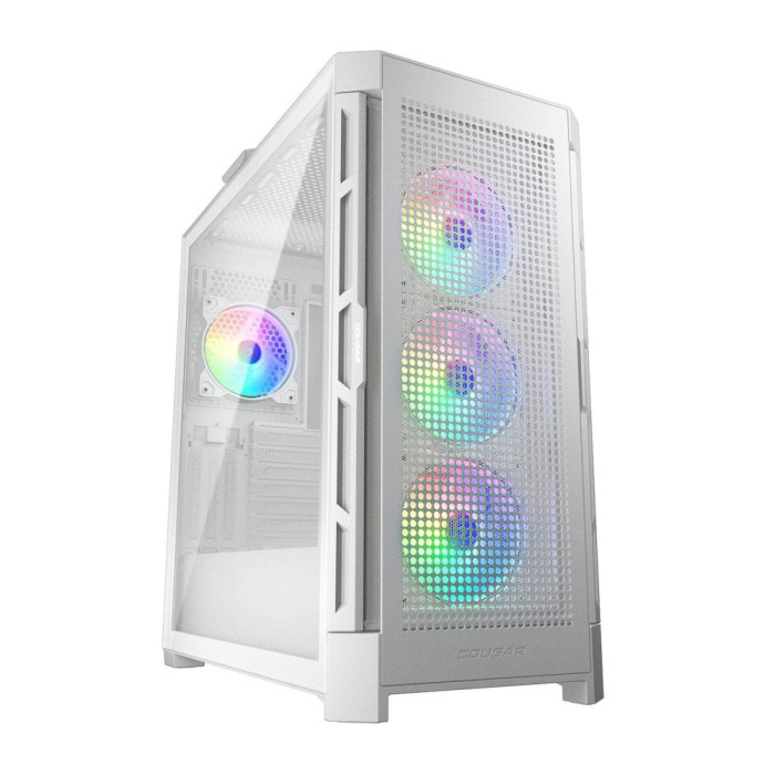 Case ATX midi tower Cougar DuoFace PRO RGB, (без БП), white