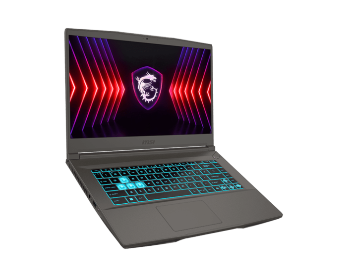 NB MSI Thin 15 B12UCX-2494XKZ 15.6" FHD IPS 144Hz, Core i5-12450H/16GB/512GB SSD/RTX2050/Dos/Gray