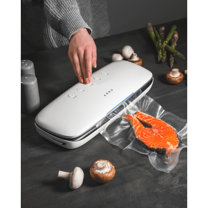 AENO Vacuum sealer VS2: 120W, 75kPa, Dry/Moist Food Mode, 3 modes: Vac+Seal, Seal, Pulse, Max Pocket Width 30 cm