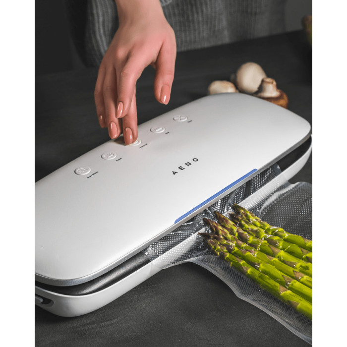 AENO Vacuum sealer VS2: 120W, 75kPa, Dry/Moist Food Mode, 3 modes: Vac+Seal, Seal, Pulse, Max Pocket Width 30 cm