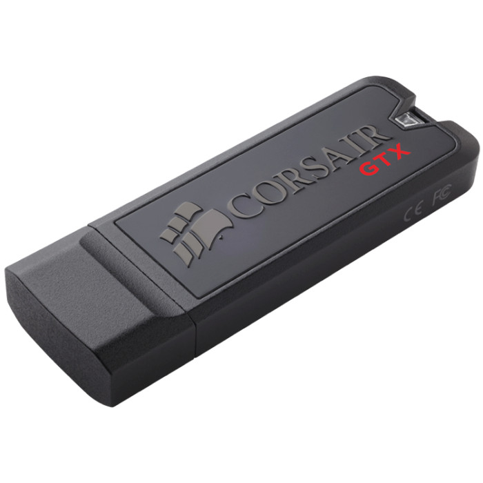 Corsair Flash Voyager GTX USB 3.1 1TB, Zinc Alloy Casing, Read 440MBs - Write 440MBs, Plug and Play