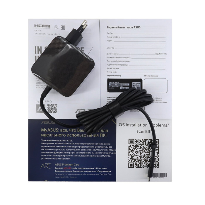 NB ASUS VivoBook S16 S3607VA-RP096, Core 5-210H-2.2/ 512GB SSD/16GB/16" WUXGA/Dos