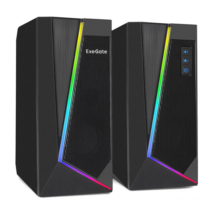 SPK active ExeGate Accord 240 (2.0), RMS 3Wx2, USB, Black