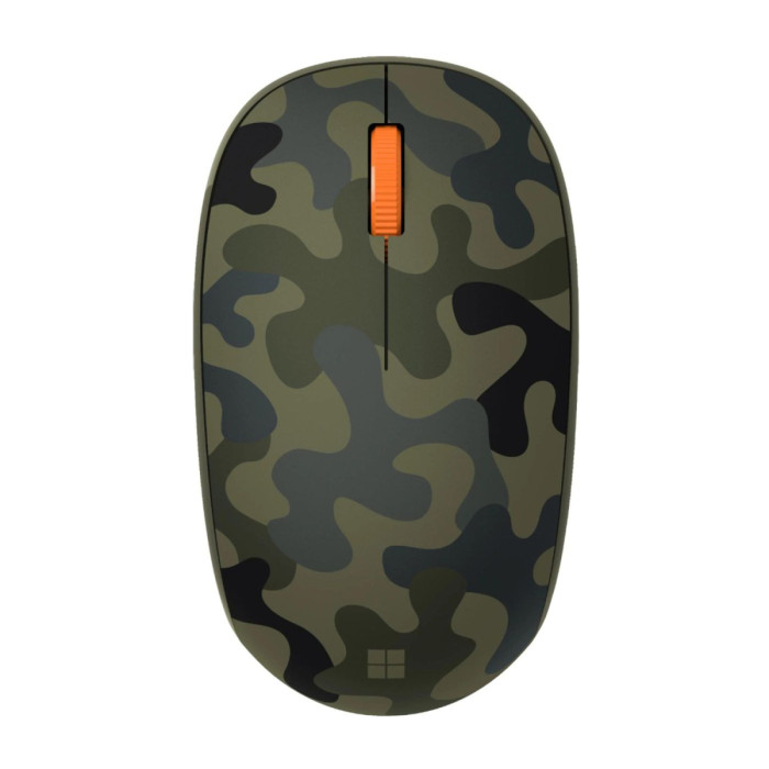 Mouse Microsoft Camo SE [8KX-00031], Wireless Optical Mouse, green camo