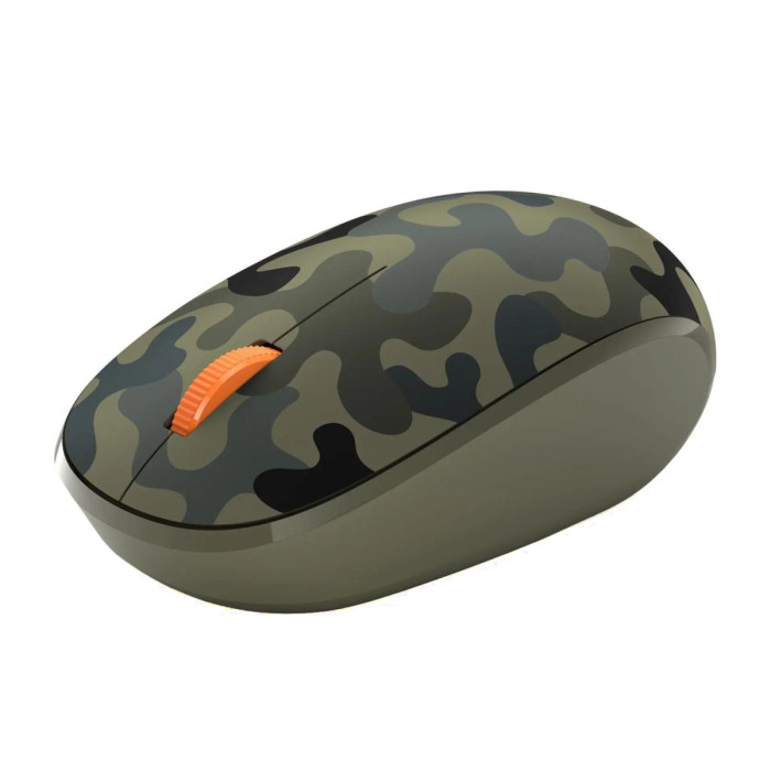 Mouse Microsoft Camo SE [8KX-00031], Wireless Optical Mouse, green camo