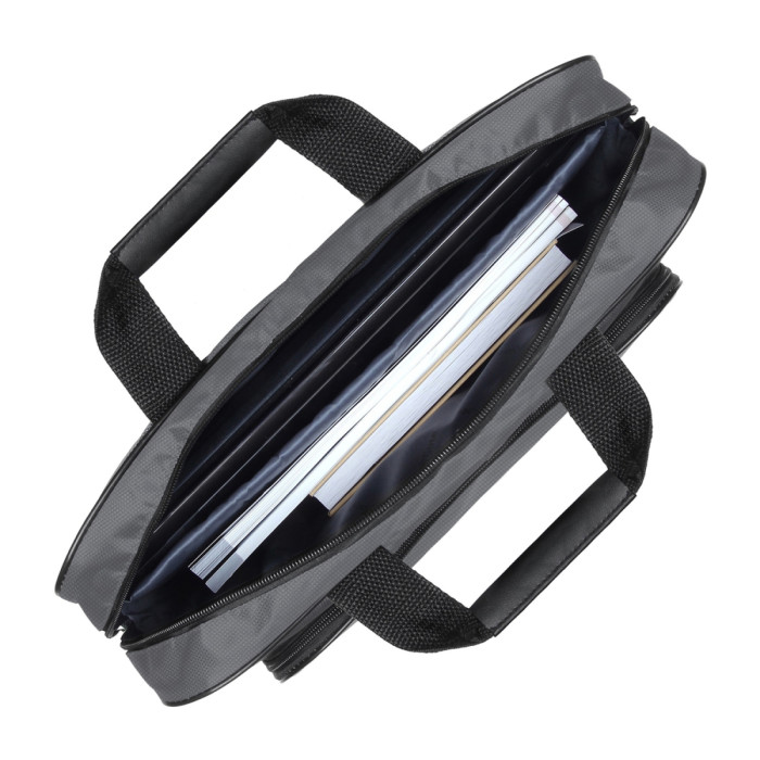 Сумка для ноутбука ExeGate Office F1596, EX264612RUS, up to 15.6", grey