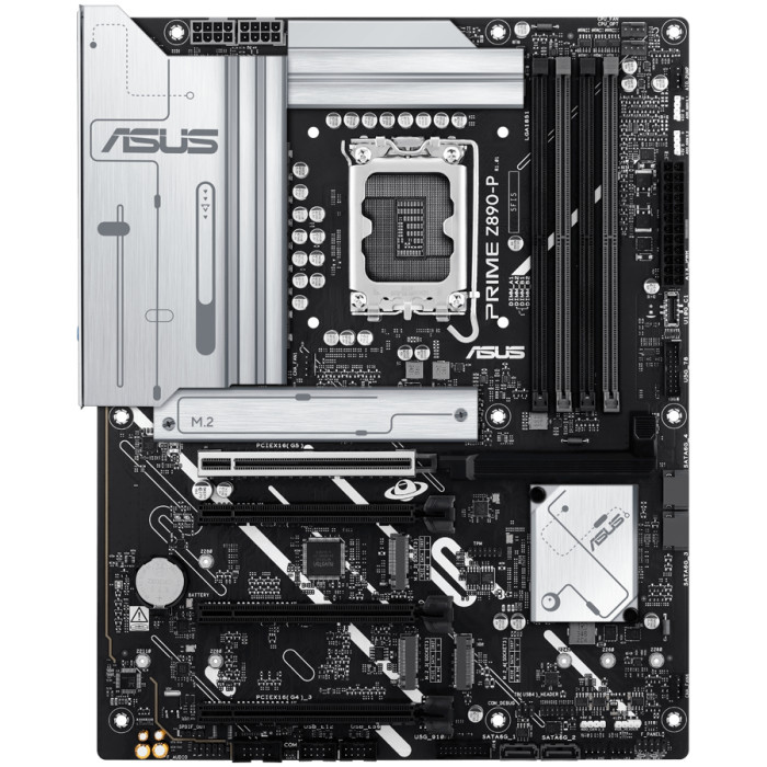 ASUS Main Board Desktop Intel Z890 Chipset 4 x DIMM slots, max. 256GB, DDR5 1 x DisplayPort1 x HDMITM port 1 x  4 x M.2 slots 4 x SATA ATX