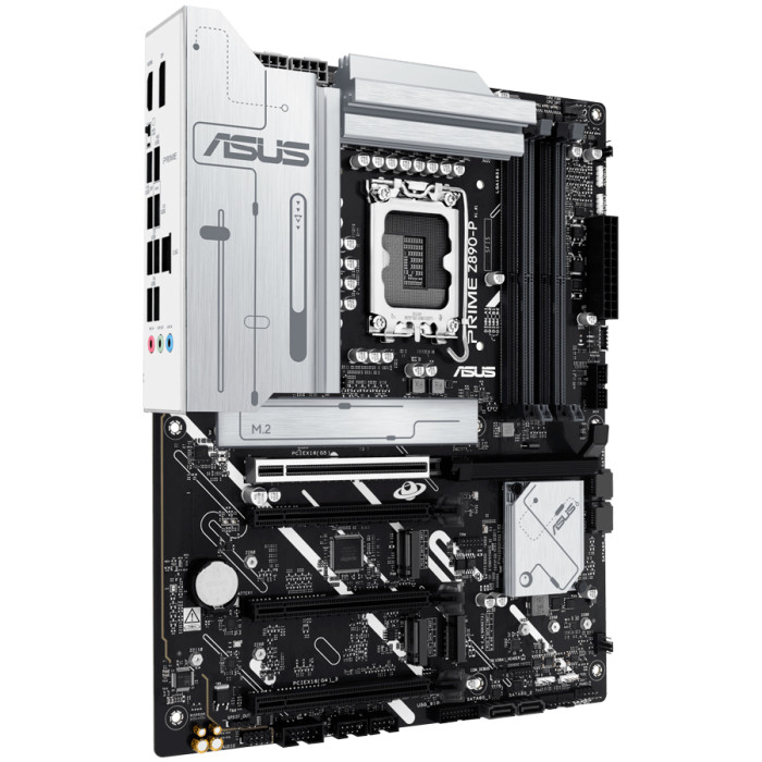 ASUS Main Board Desktop Intel Z890 Chipset 4 x DIMM slots, max. 256GB, DDR5 1 x DisplayPort1 x HDMITM port 1 x  4 x M.2 slots 4 x SATA ATX