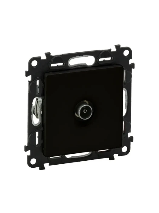 Розетка ТВ Legrand Valena Life "звезда" 0-2400 МГц с лиц. пан. антрацит