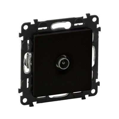 Розетка ТВ Legrand Valena Life &quot;звезда&quot; 0-2400 МГц с лиц. пан. антрацит