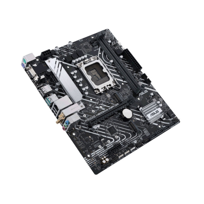 MB Socket1700, MATX, iH610 (D-Sub+DP+HDMI,GNIC), ASUS PRIME H610M-A WIFI D4, 2DDR4, PCIx16, PCIx1