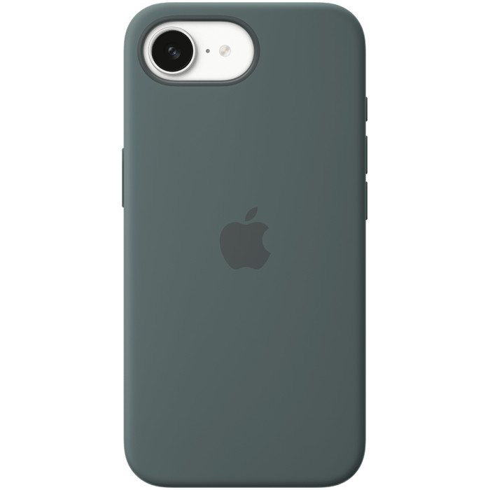iPhone 16e Silicone Case – Lake Green
