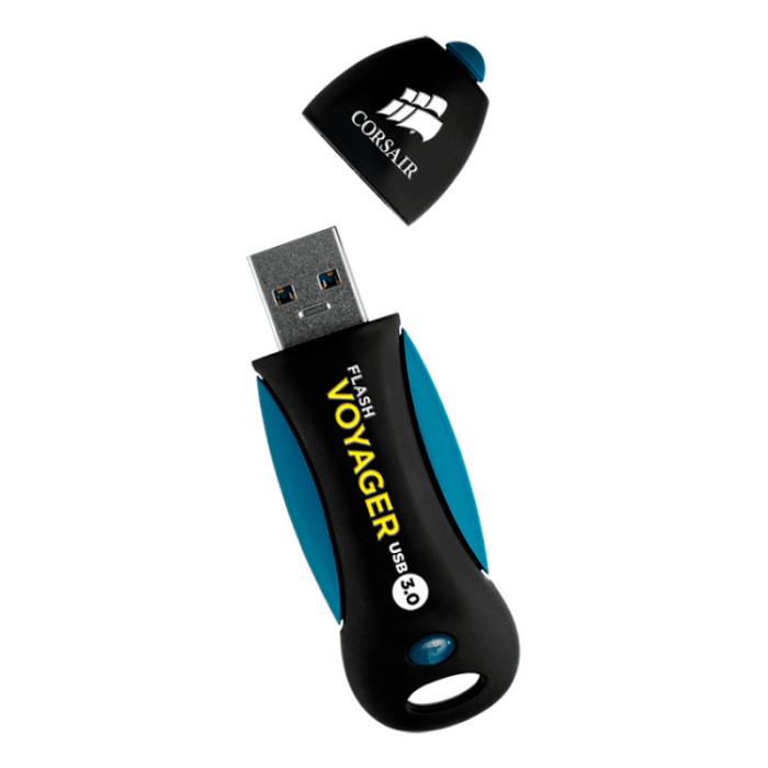 CORSAIR Flash Voyager USB 3.0 128GB, Read 190MBs - Write 60MBs