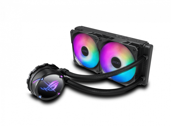 СЖО ASUS ROG STRIX LC II 240 ARGB, AIO, 120mm fan, ARGB, 1700 socket BOX