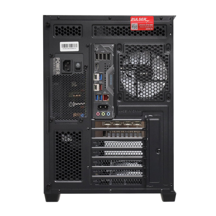 Ryzen 7 7800X3D- 4.2GHz/X870/RAM 32GB/SSD 1TB (M.2)/RTX 5070-12GB/no DVD/800W/