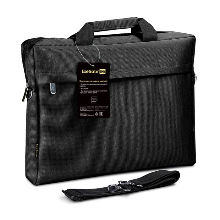 Сумка для ноутбука ExeGate Start S15, EX205135RUS, up to 15.6", black