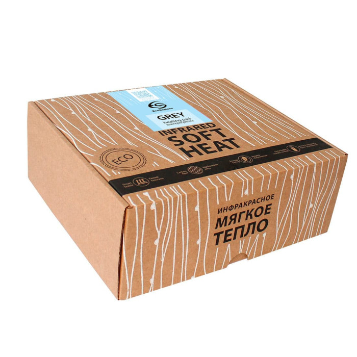 Электрогрелка EcoSapiens Grey 40х50 см